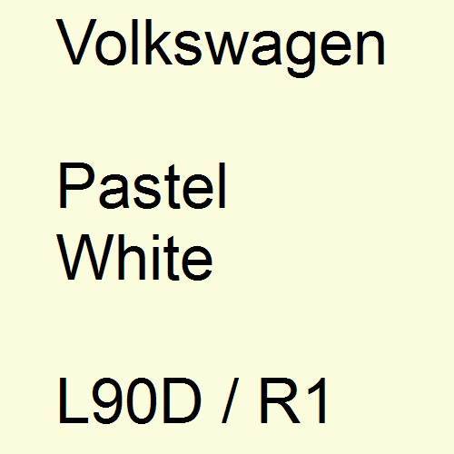 Volkswagen, Pastel White, L90D / R1.